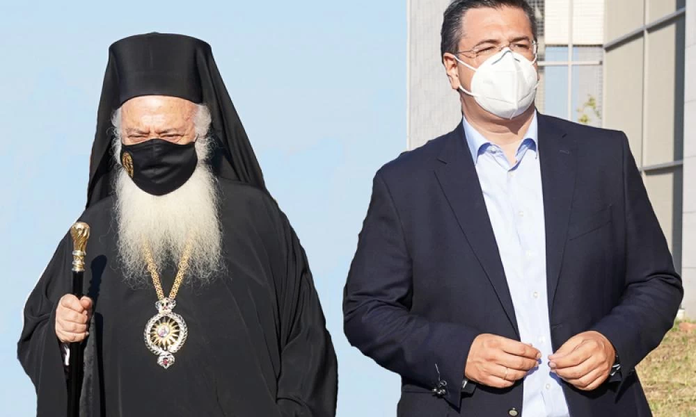 Συνάντηση του Μητροπολίτου Βεροίας με τον Περιφερειάρχη Κεντρικής Μακεδονίας